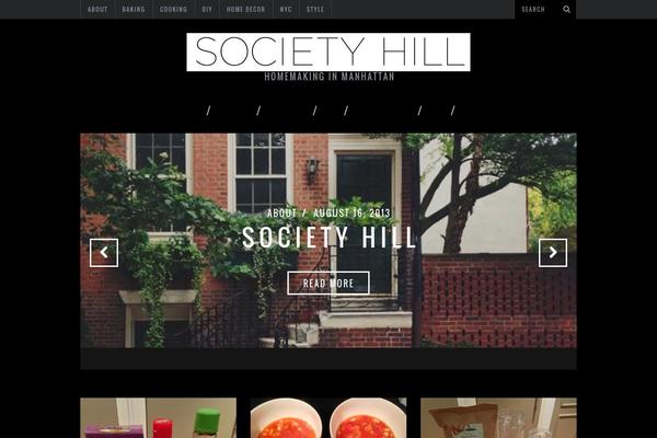 Simplemag theme site design template sample