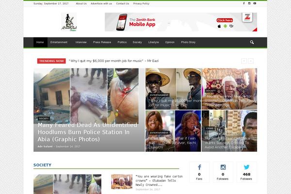 societyreelnews.com site used Srn