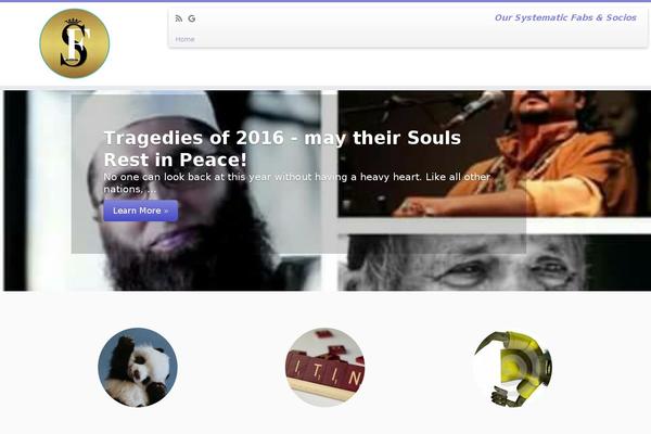 Customizr theme site design template sample