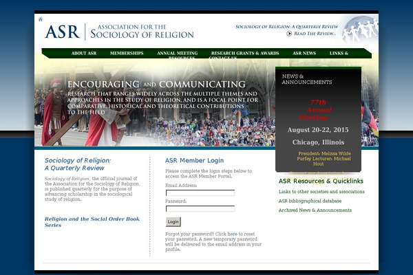 sociologyofreligion.com site used Asr