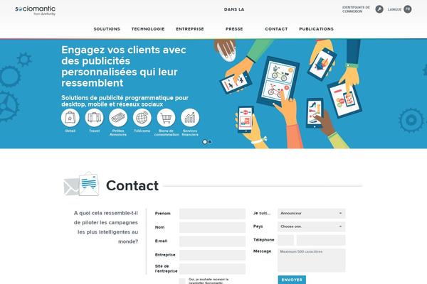 Kraken theme site design template sample