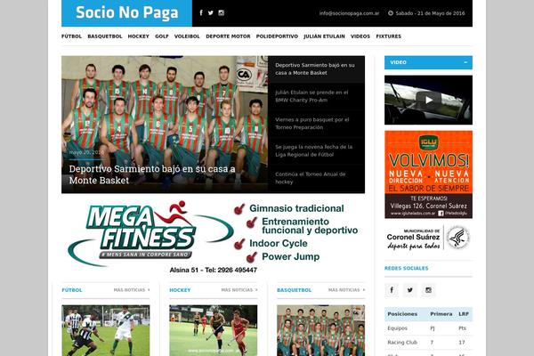 Original theme site design template sample