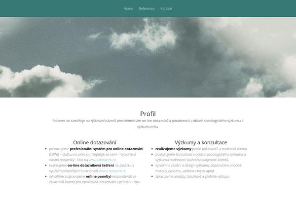 Vertex theme site design template sample