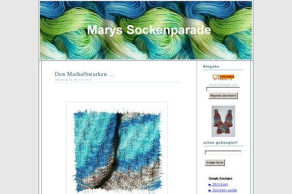 socken-stricken.com site used Concrete