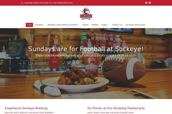 sockeyebrew.com site used Beacon-theme_easton