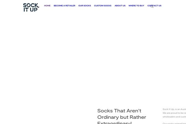 sockitupaustralia.com.au site used Funisox