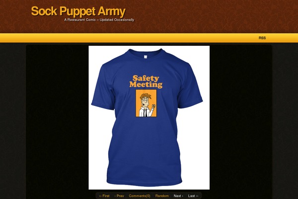 ComicPress theme site design template sample