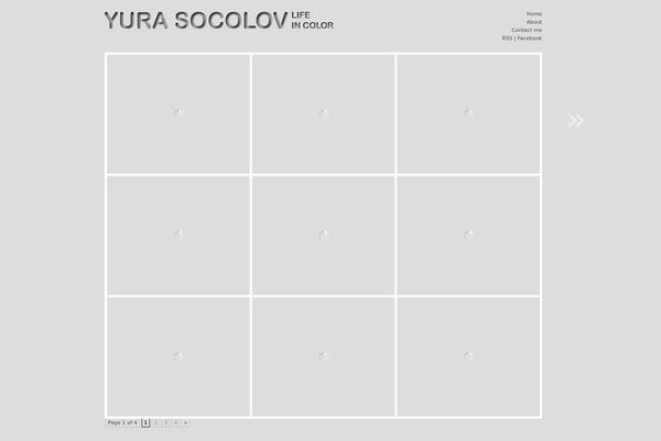 AutoFocus theme site design template sample
