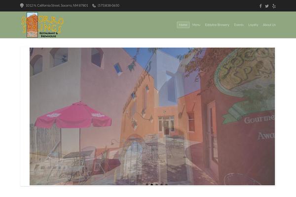 socorrosprings.com site used Espresso