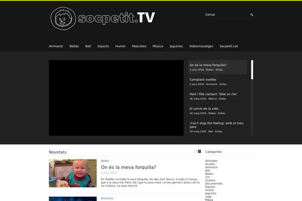 Synch theme site design template sample