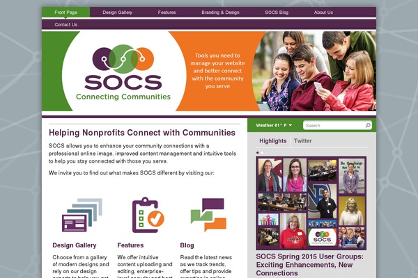 socs.net site used Divi_child