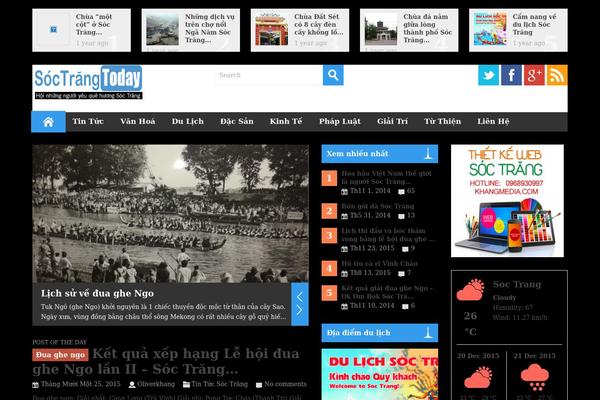 Metro theme site design template sample
