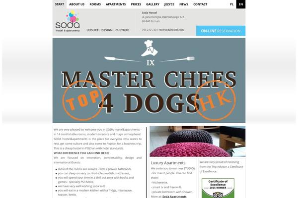 Meet GavernWP theme site design template sample
