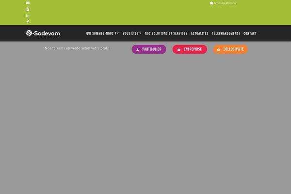 sodevam.com site used Sodevam