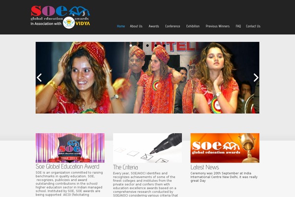 soeawards.com site used Airborn