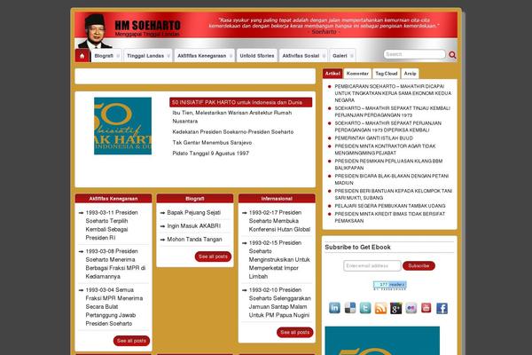 Hoffman theme site design template sample