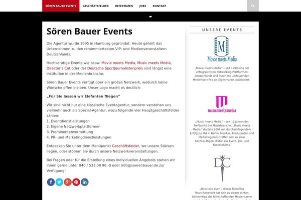 Braxton theme site design template sample