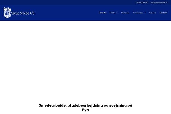 GeneratePress theme site design template sample