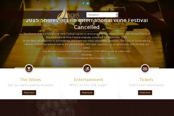 soewinefestival.com site used Clinto