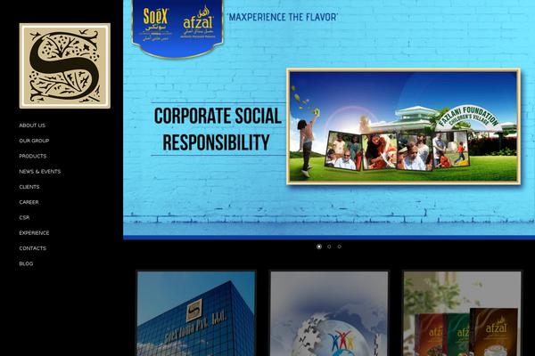 Smartic-child theme site design template sample
