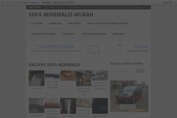 Point theme site design template sample