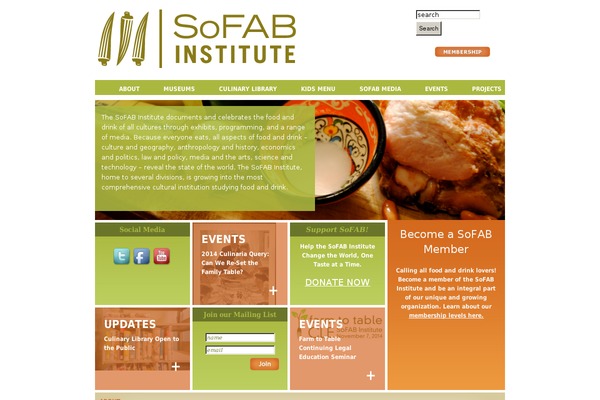 Sandbox theme site design template sample