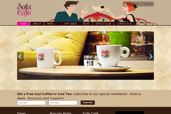 Sommerce theme site design template sample