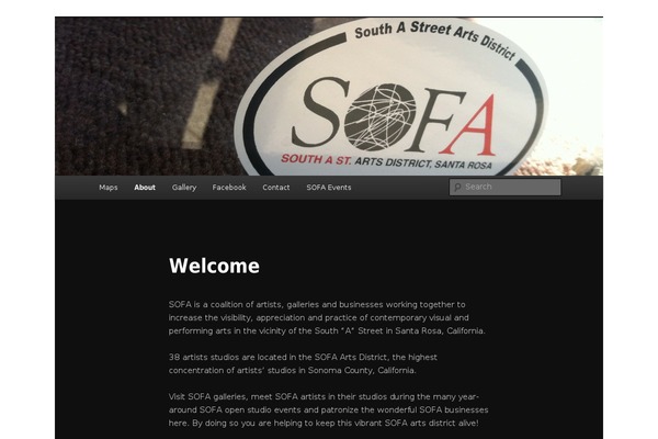 Twenty Eleven theme site design template sample