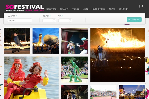 sofestival.org site used Wootheme