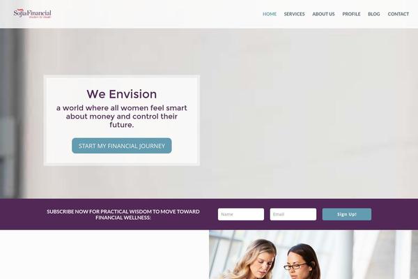 sofiafinancial.com site used Pfs-theme