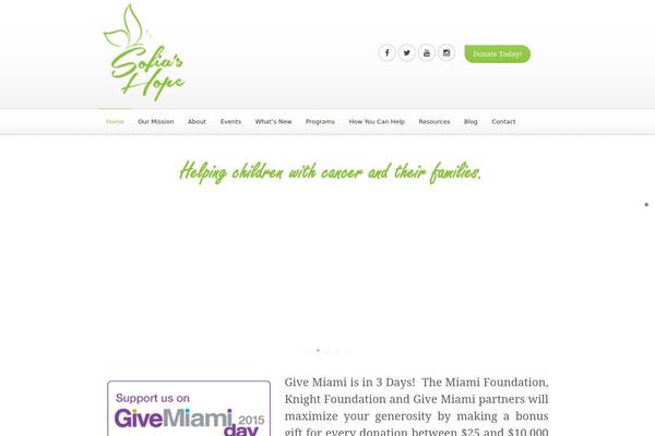 Site using SP Header image slider plugin