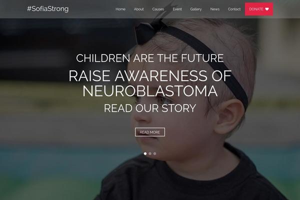 Heal-wp theme site design template sample