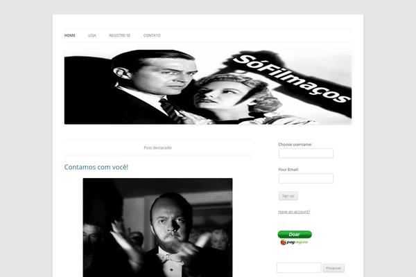 Site using WordPress Thumbnail Slider plugin