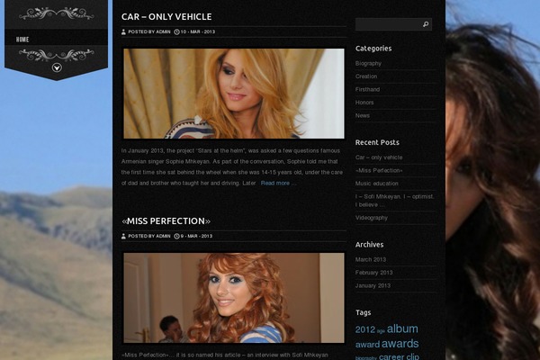 Wallbase theme site design template sample