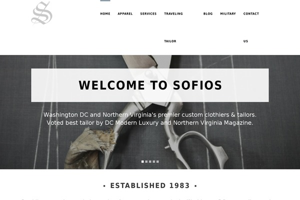 Soho theme site design template sample