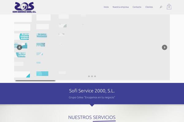 Cake theme site design template sample