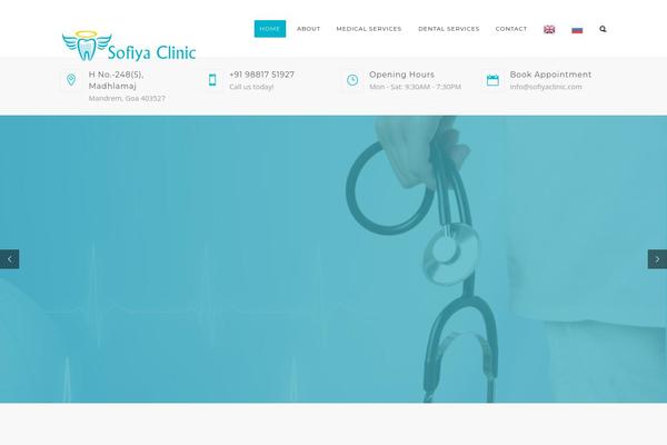 Dentalia-child-theme theme site design template sample