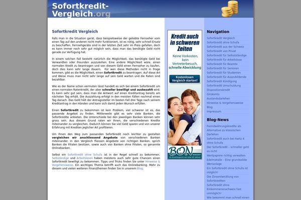Prosense Blue theme site design template sample