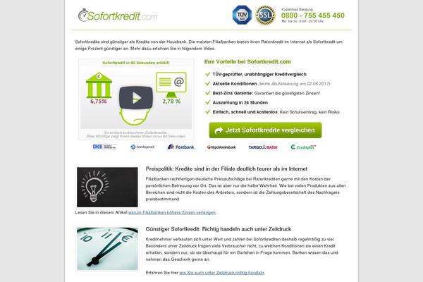 sofortkredit.com site used Sofortkredit