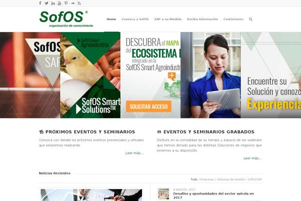 Nanosoft theme site design template sample