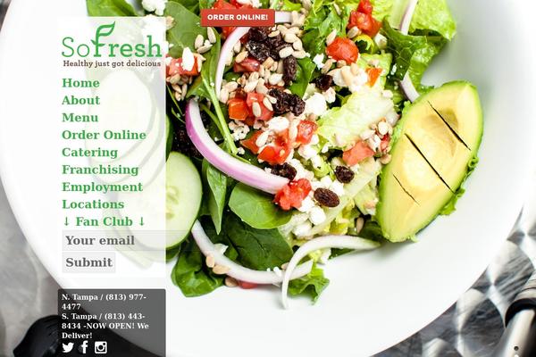 Cooks theme site design template sample