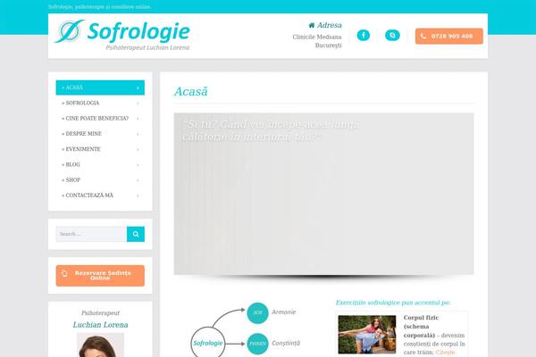 MentalPress theme site design template sample