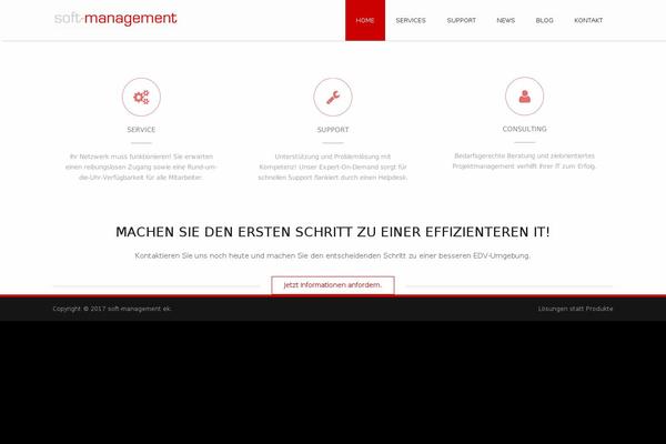 Invert theme site design template sample