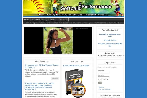 softballpeakperformance.com site used Metro_10