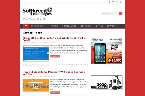 Site using Weptile Image Slider Widget plugin