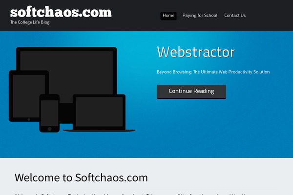 Alexandria theme site design template sample