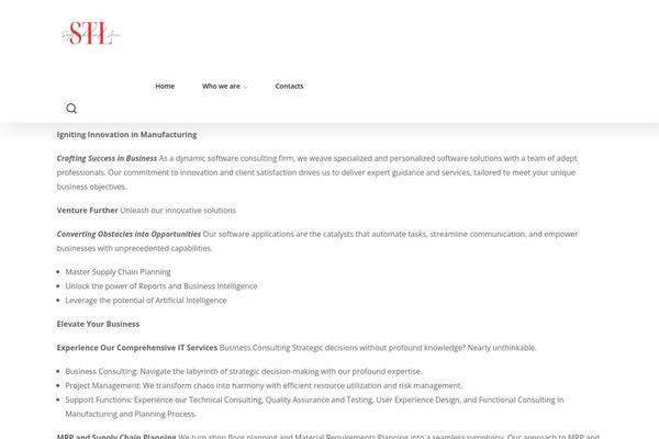 Maxbizz theme site design template sample