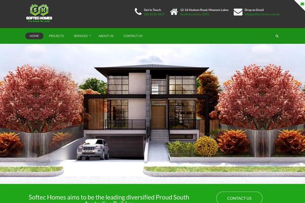 Realeswp theme site design template sample