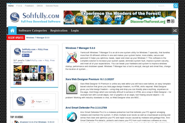 Site using Td-standard-pack plugin