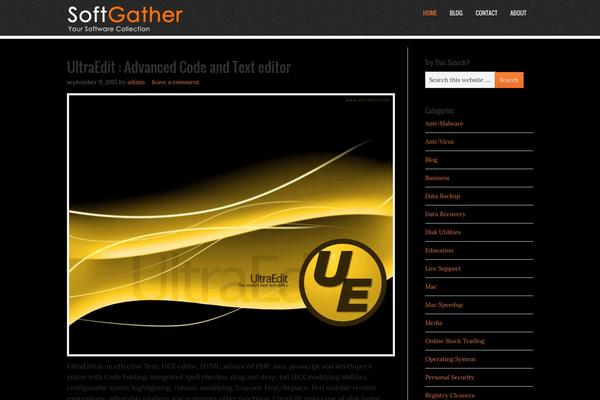 Eleven40 theme site design template sample